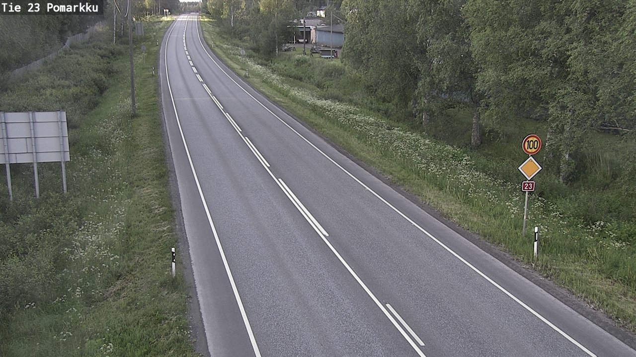 Kelikamerat Kuva Tie 23 Pomarkku, Pomarkku, Satakunta