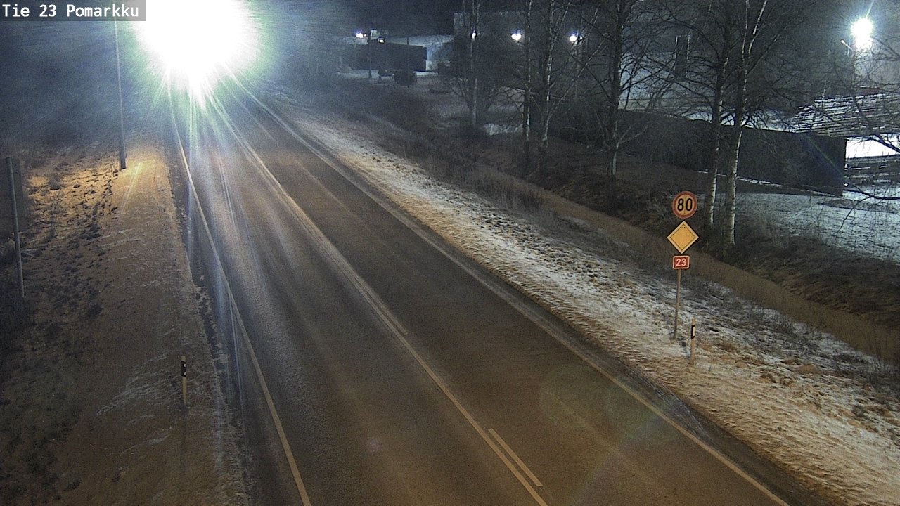 Kelikamerat Kuva Tie 23 Pomarkku, Pomarkku, Satakunta