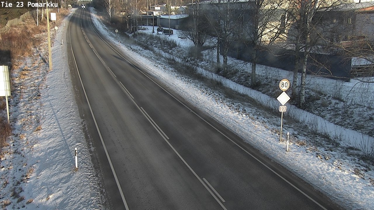 Kelikamerat Kuva Tie 23 Pomarkku, Pomarkku, Satakunta