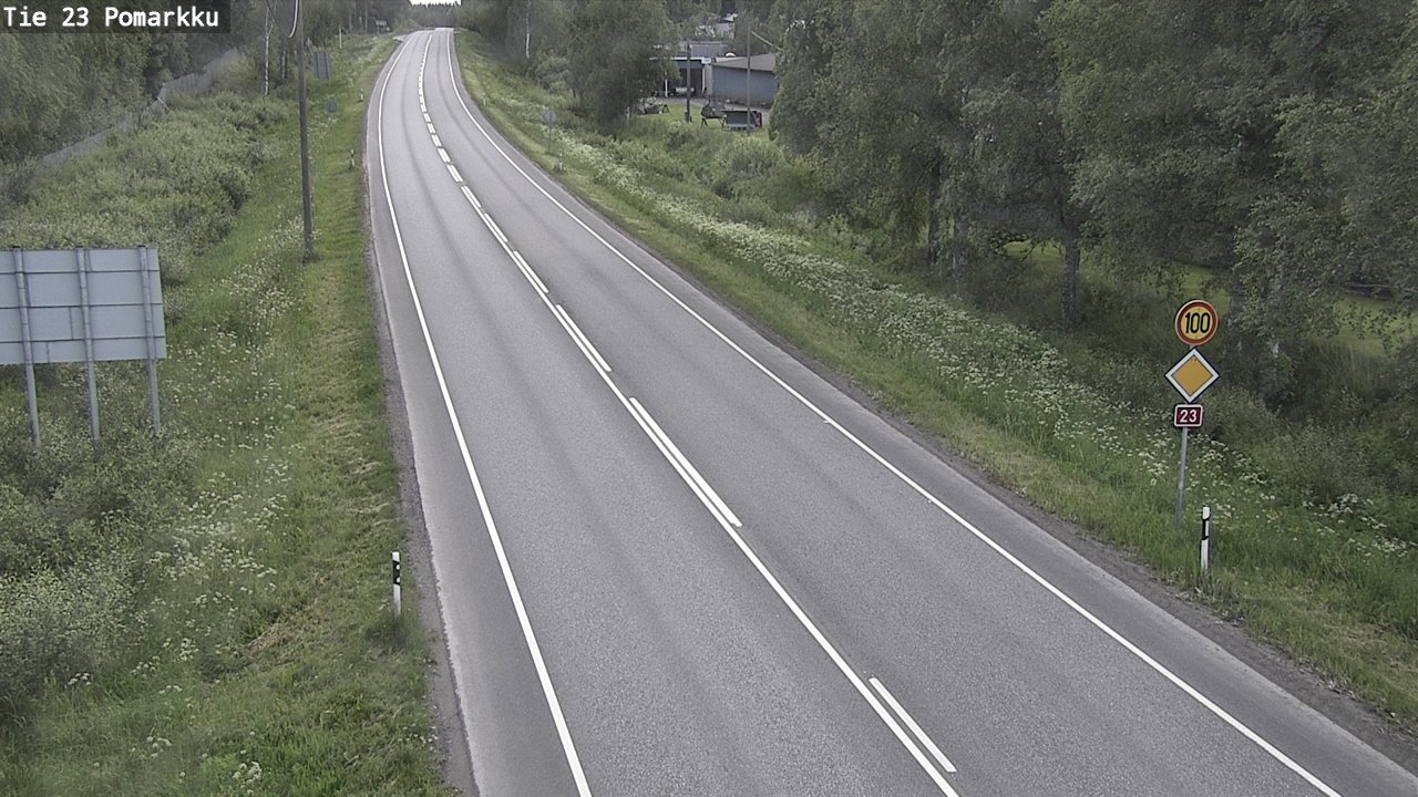 Kelikamerat Kuva Tie 23 Pomarkku, Pomarkku, Satakunta