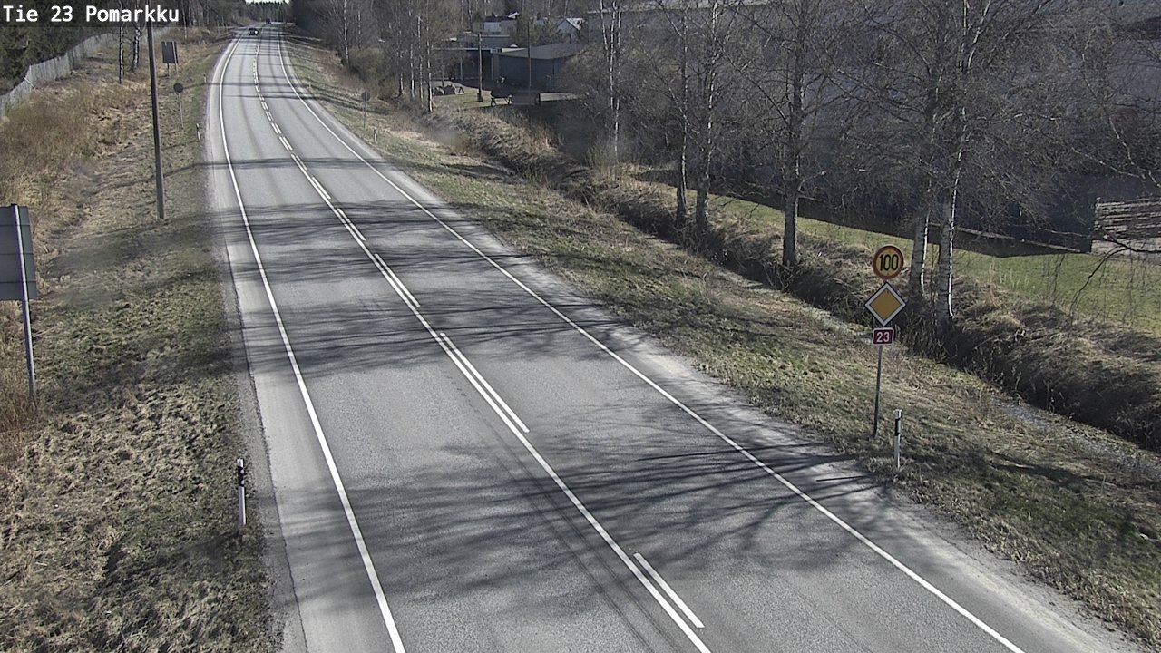 Kelikamerat Kuva Tie 23 Pomarkku, Pomarkku, Satakunta
