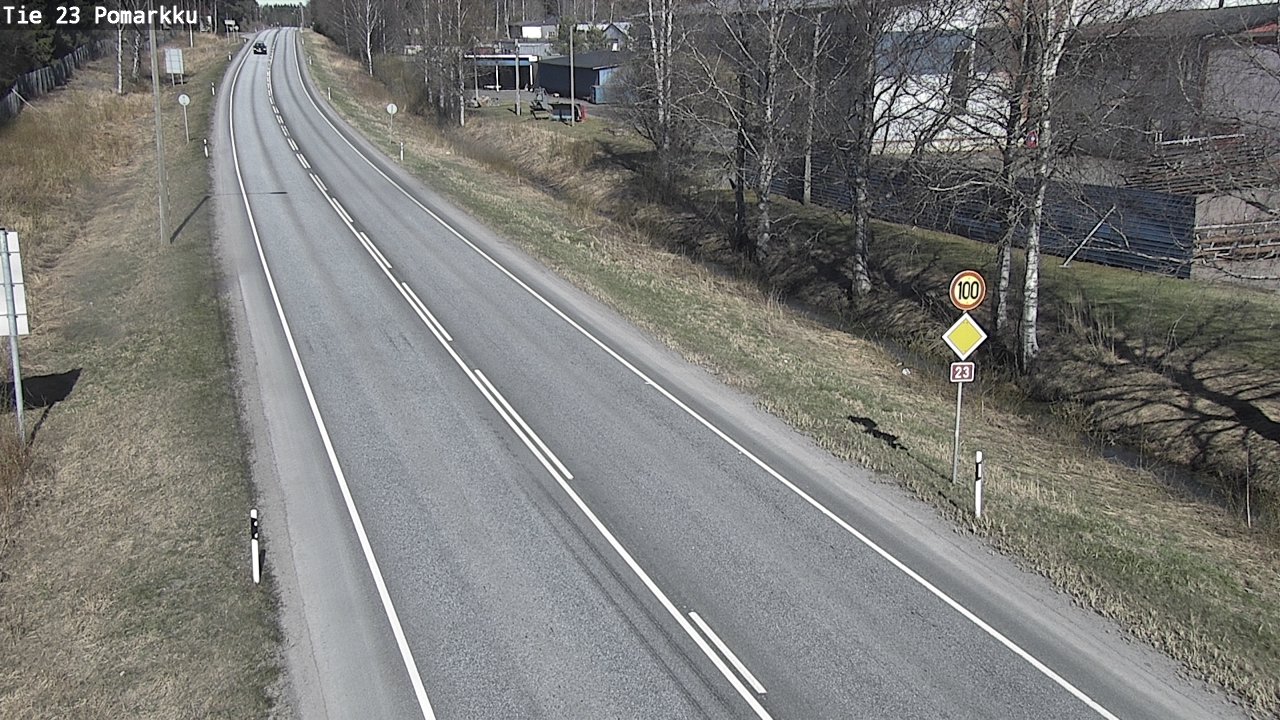 Kelikamerat Kuva Tie 23 Pomarkku, Pomarkku, Satakunta