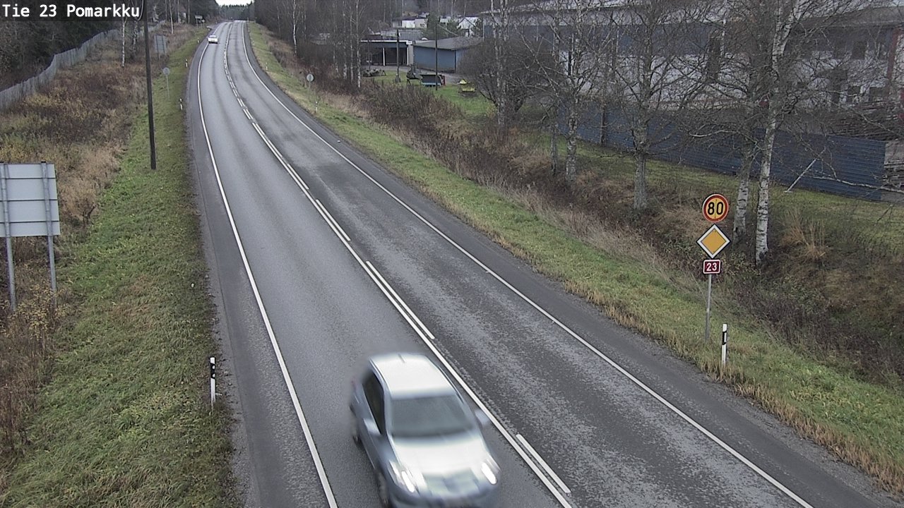 Kelikamerat Kuva Tie 23 Pomarkku, Pomarkku, Satakunta