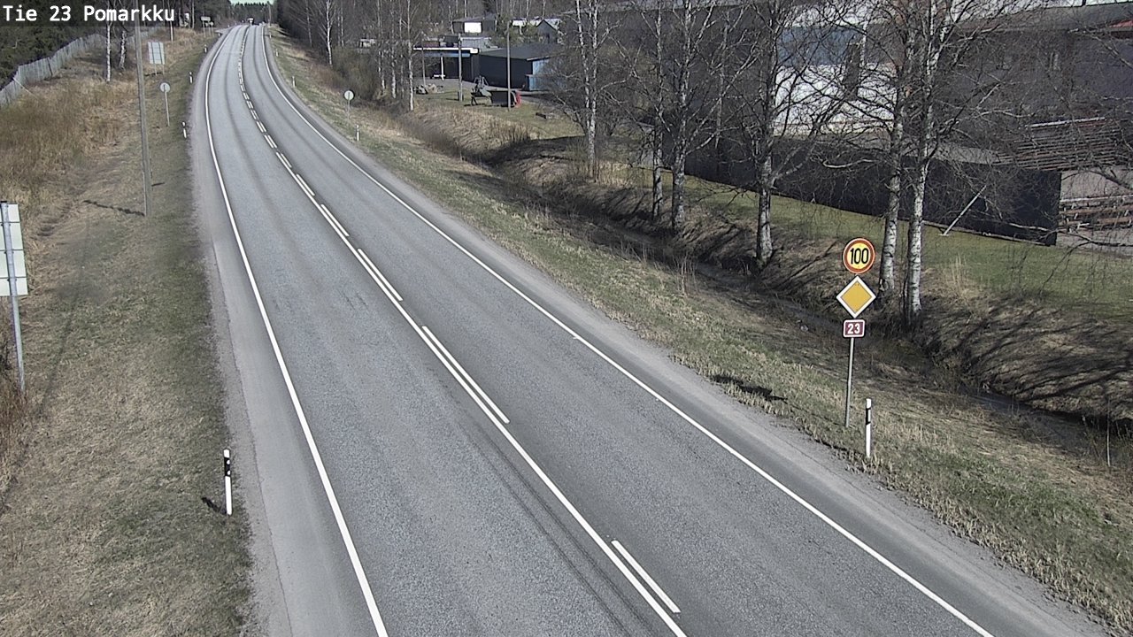 Kelikamerat Kuva Tie 23 Pomarkku, Pomarkku, Satakunta