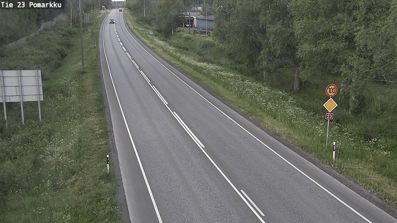 Kelikamerat Kuva Tie 23 Pomarkku, Pomarkku, Satakunta