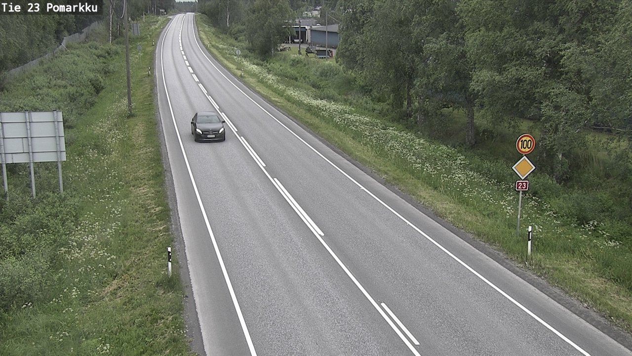 Kelikamerat Kuva Tie 23 Pomarkku, Pomarkku, Satakunta