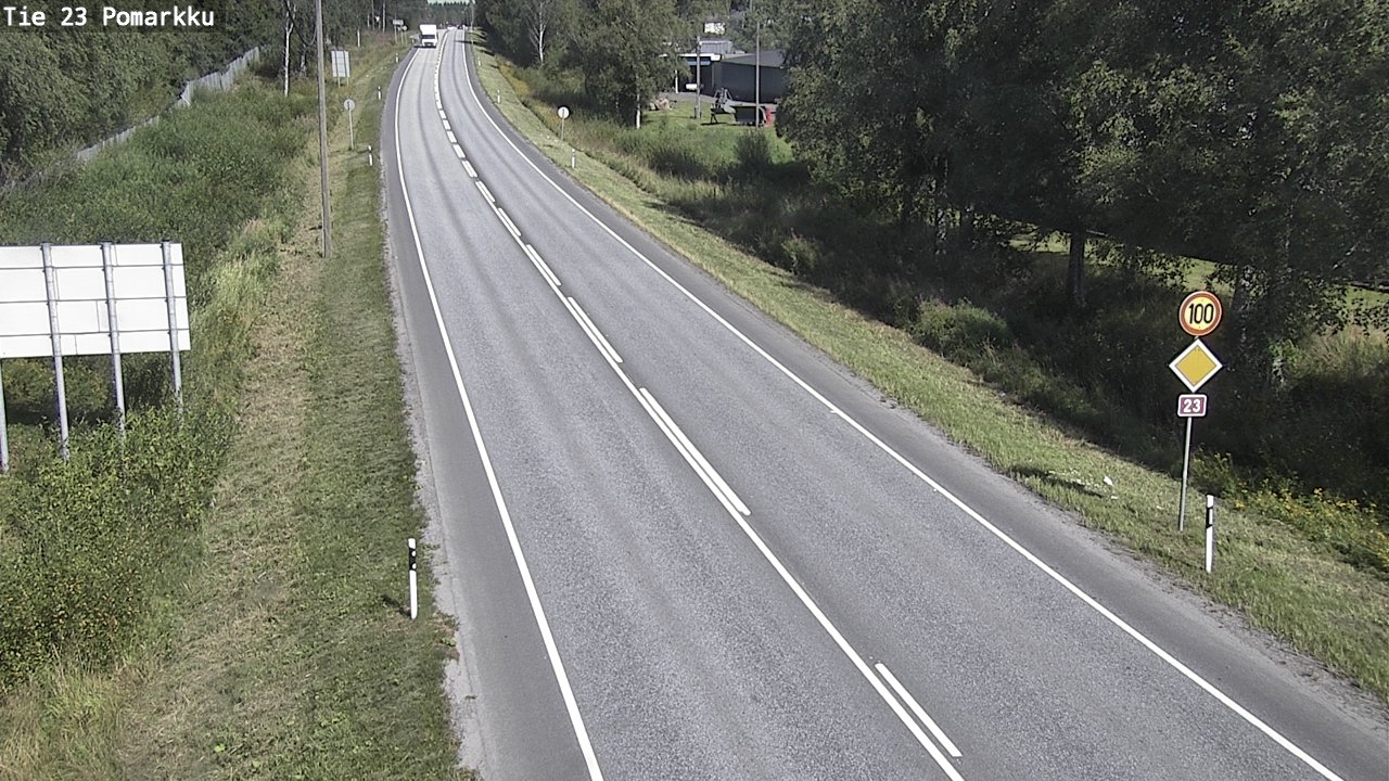 Kelikamerat Kuva Tie 23 Pomarkku, Pomarkku, Satakunta