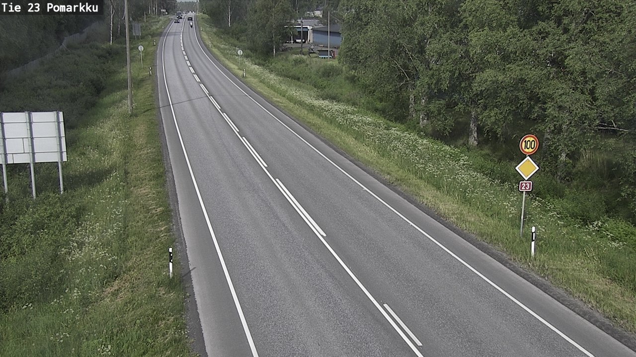Kelikamerat Kuva Tie 23 Pomarkku, Pomarkku, Satakunta