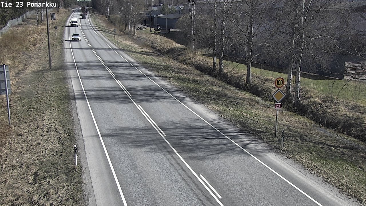 Kelikamerat Kuva Tie 23 Pomarkku, Pomarkku, Satakunta