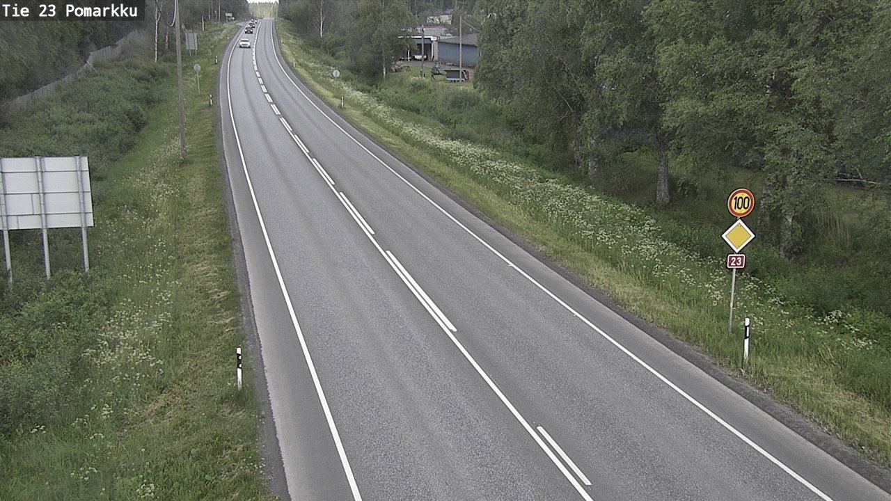 Kelikamerat Kuva Tie 23 Pomarkku, Pomarkku, Satakunta