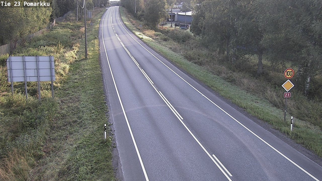Kelikamerat Kuva Tie 23 Pomarkku, Pomarkku, Satakunta