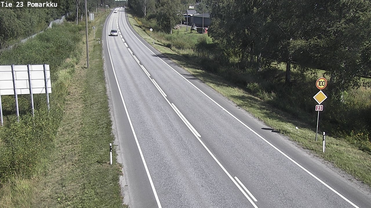 Kelikamerat Kuva Tie 23 Pomarkku, Pomarkku, Satakunta