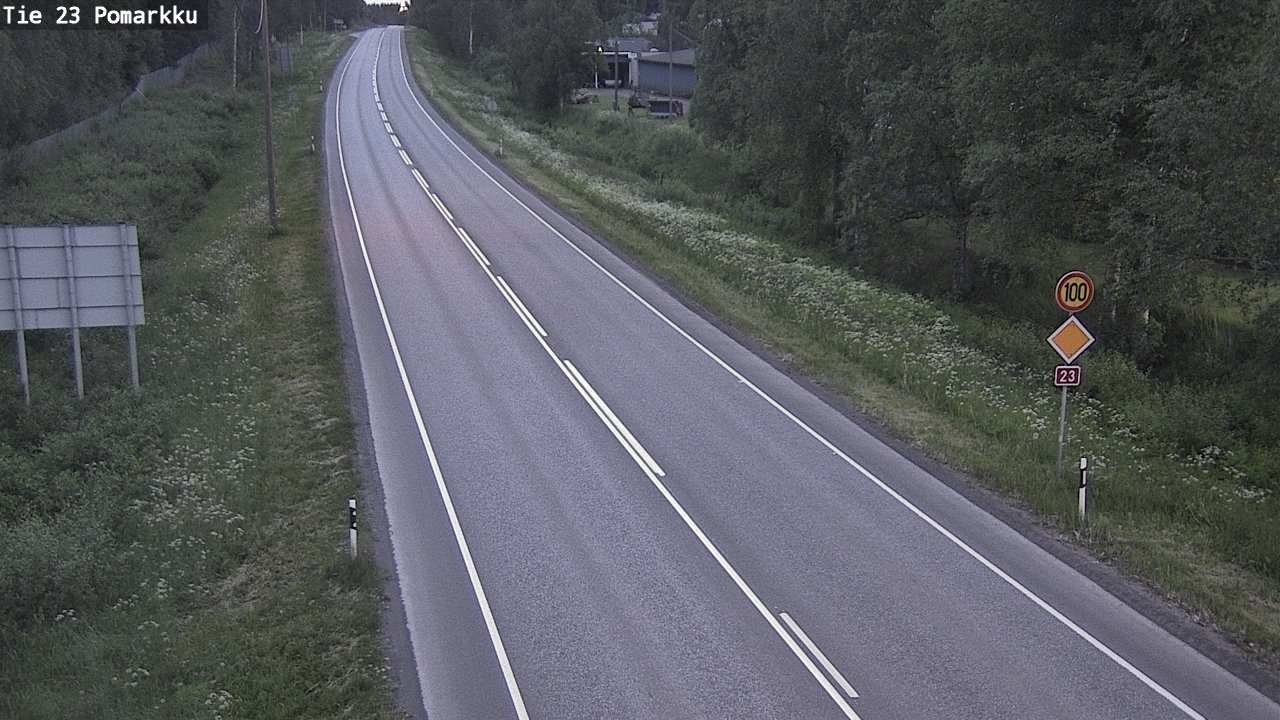Kelikamerat Kuva Tie 23 Pomarkku, Pomarkku, Satakunta