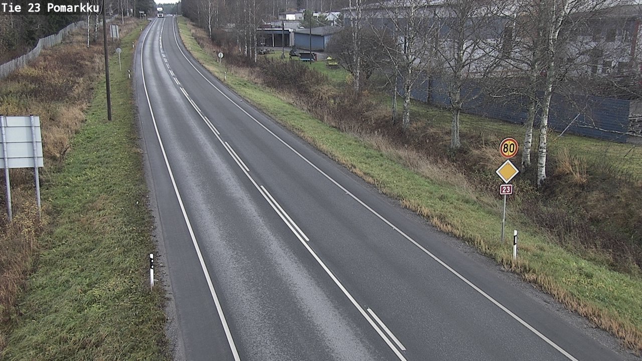 Kelikamerat Kuva Tie 23 Pomarkku, Pomarkku, Satakunta