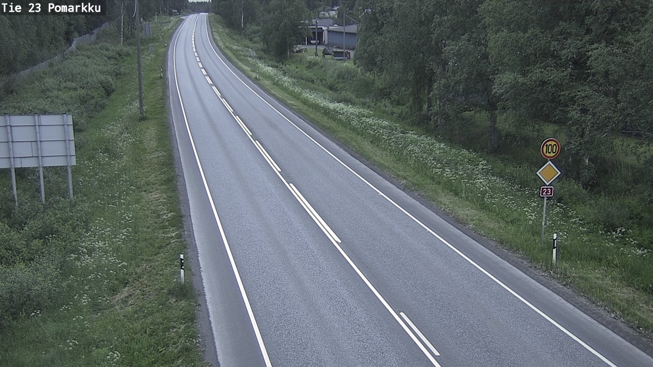 Kelikamerat Kuva Tie 23 Pomarkku, Pomarkku, Satakunta