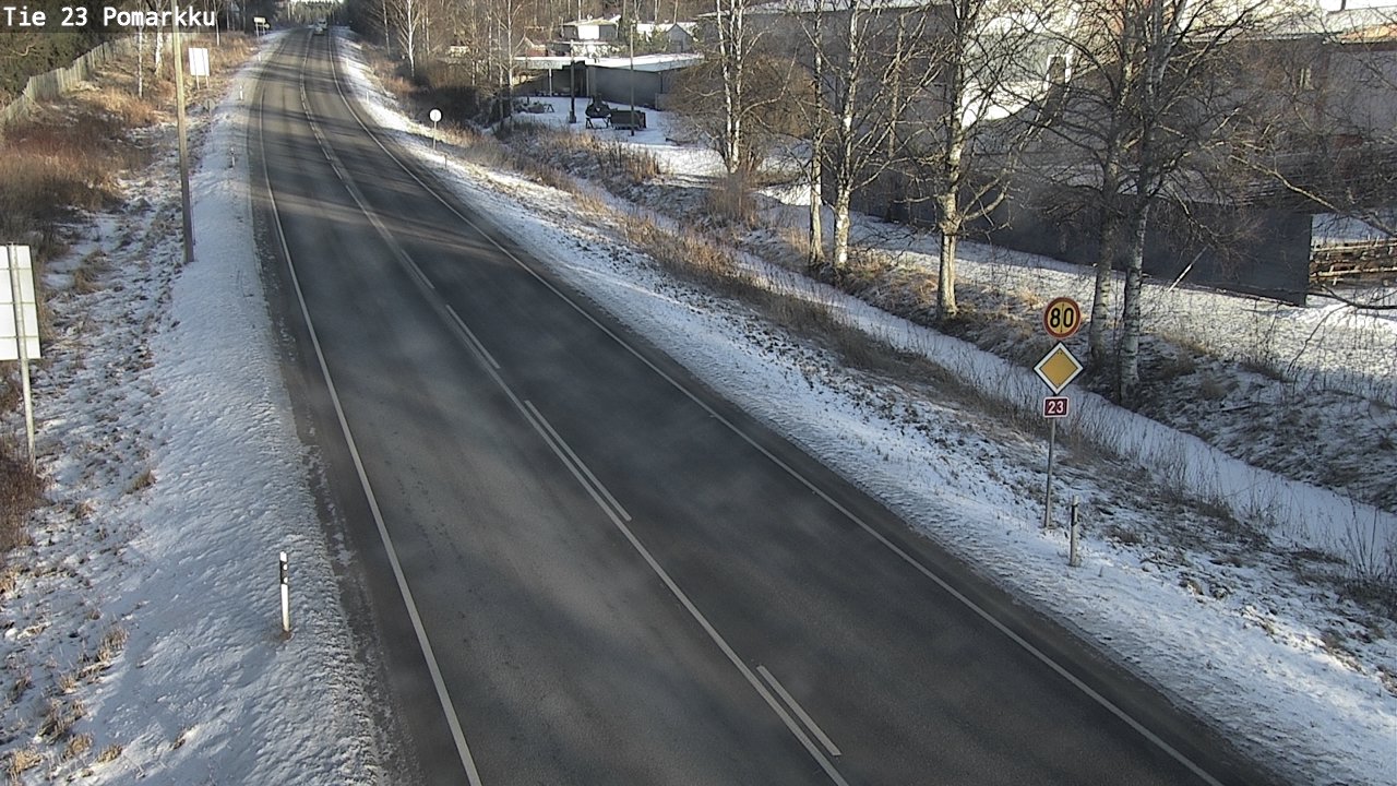 Kelikamerat Kuva Tie 23 Pomarkku, Pomarkku, Satakunta