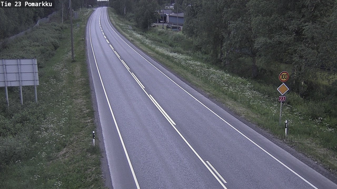 Kelikamerat Kuva Tie 23 Pomarkku, Pomarkku, Satakunta