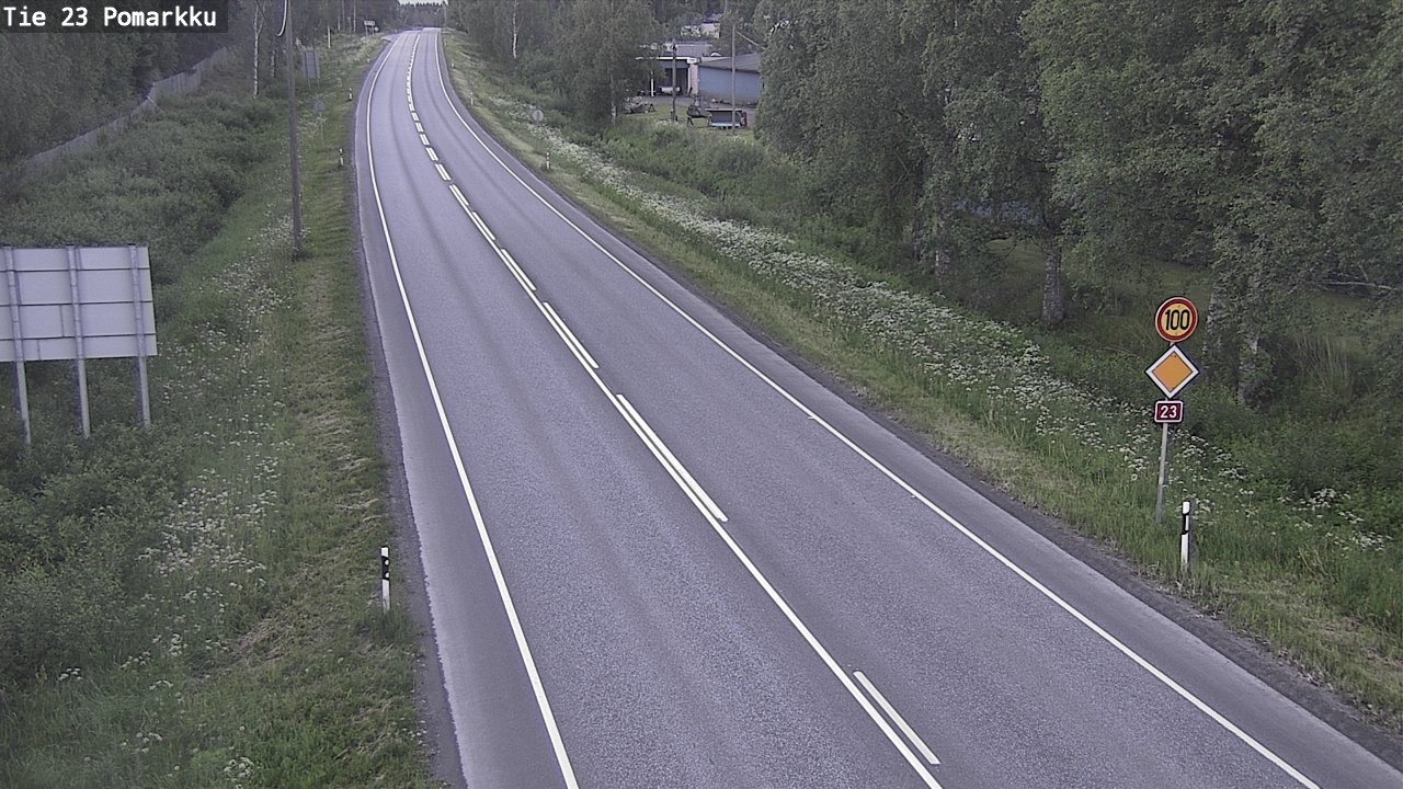 Kelikamerat Kuva Tie 23 Pomarkku, Pomarkku, Satakunta