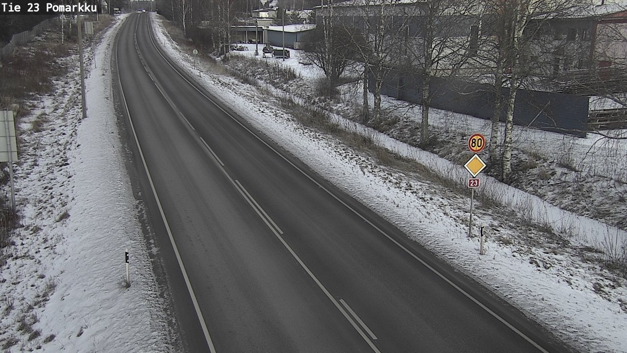 Kelikamerat Kuva Tie 23 Pomarkku, Pomarkku, Satakunta