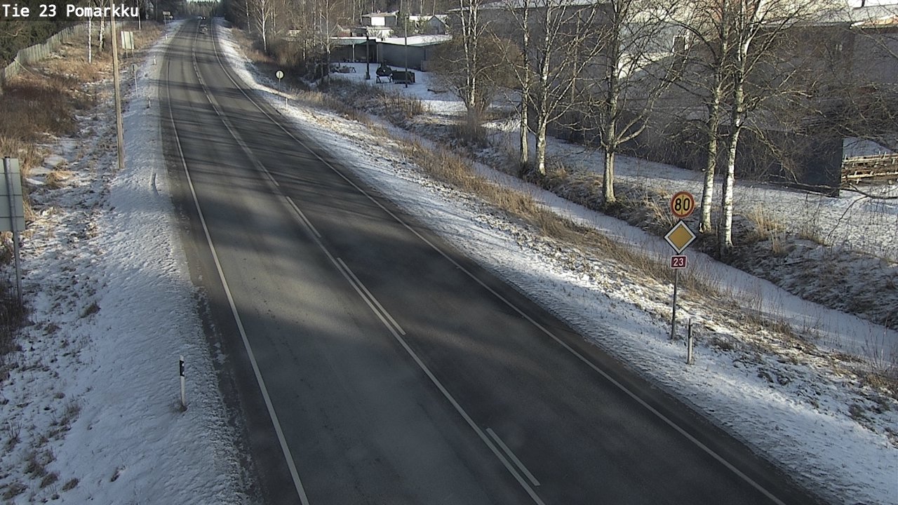 Kelikamerat Kuva Tie 23 Pomarkku, Pomarkku, Satakunta