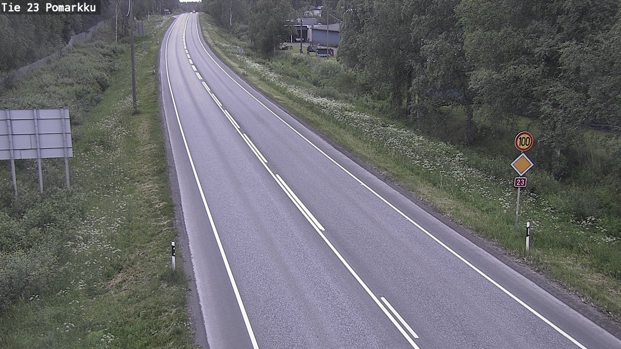 Kelikamerat Kuva Tie 23 Pomarkku, Pomarkku, Satakunta