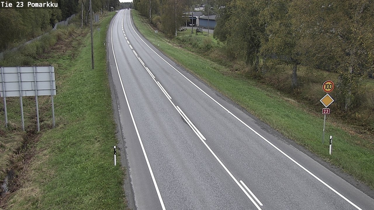Kelikamerat Kuva Tie 23 Pomarkku, Pomarkku, Satakunta