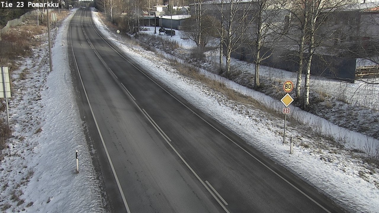 Kelikamerat Kuva Tie 23 Pomarkku, Pomarkku, Satakunta