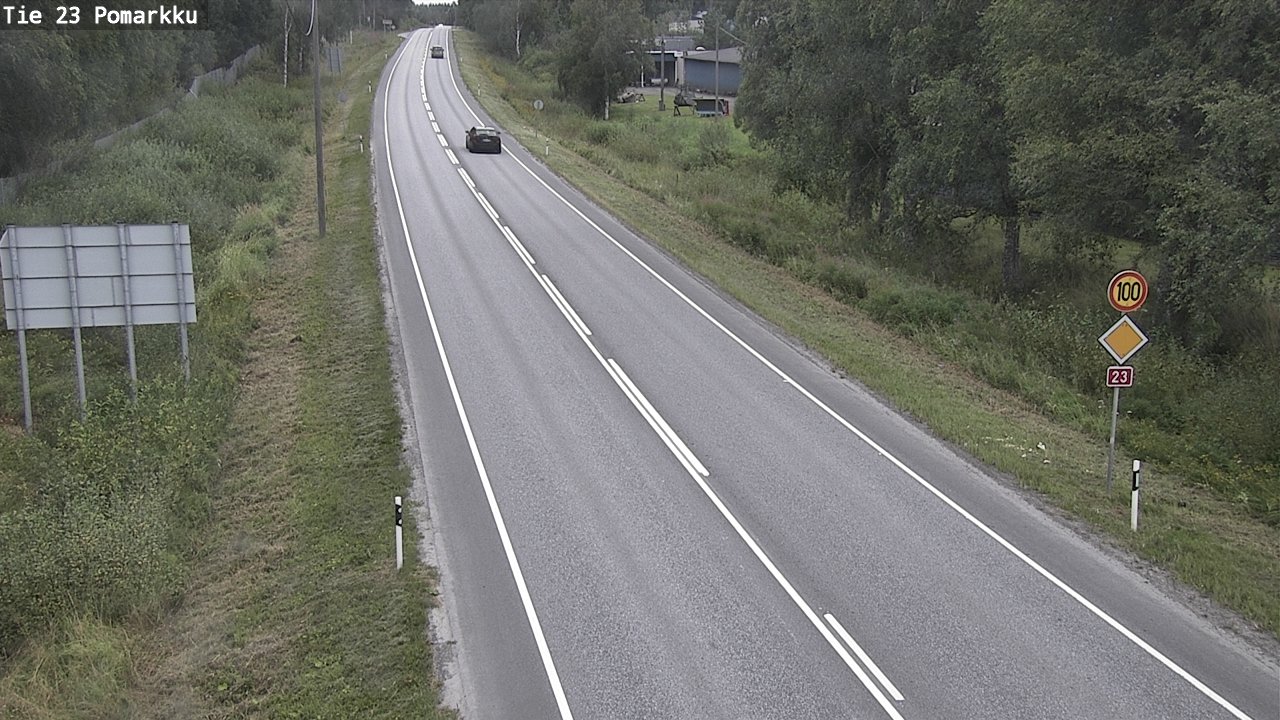 Weather Camera Image Road 23 Pomarkku, Pomarkku, Satakunta