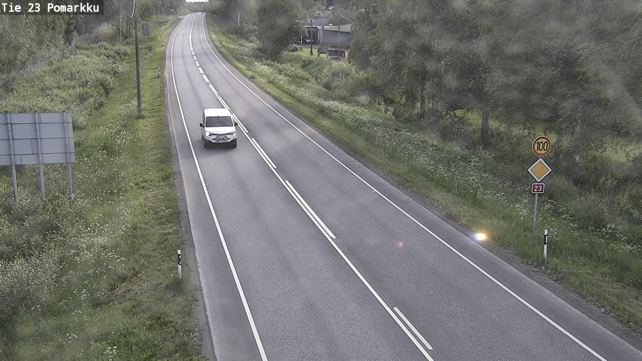 Kelikamerat Kuva Tie 23 Pomarkku, Pomarkku, Satakunta