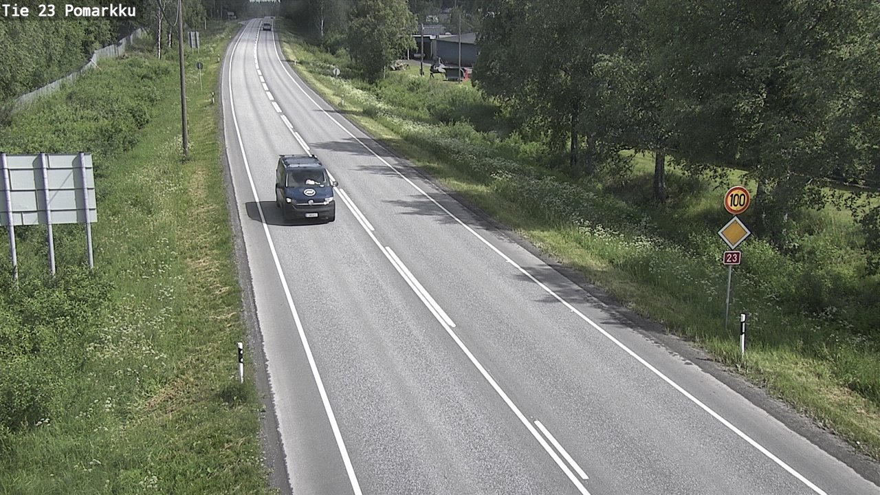 Kelikamerat Kuva Tie 23 Pomarkku, Pomarkku, Satakunta