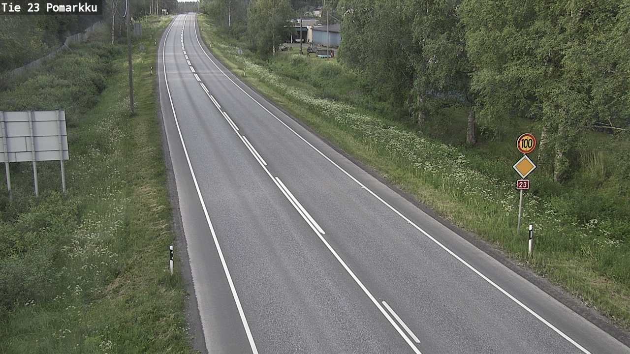 Kelikamerat Kuva Tie 23 Pomarkku, Pomarkku, Satakunta