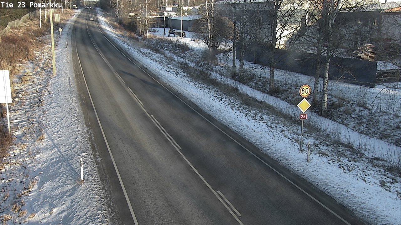 Kelikamerat Kuva Tie 23 Pomarkku, Pomarkku, Satakunta