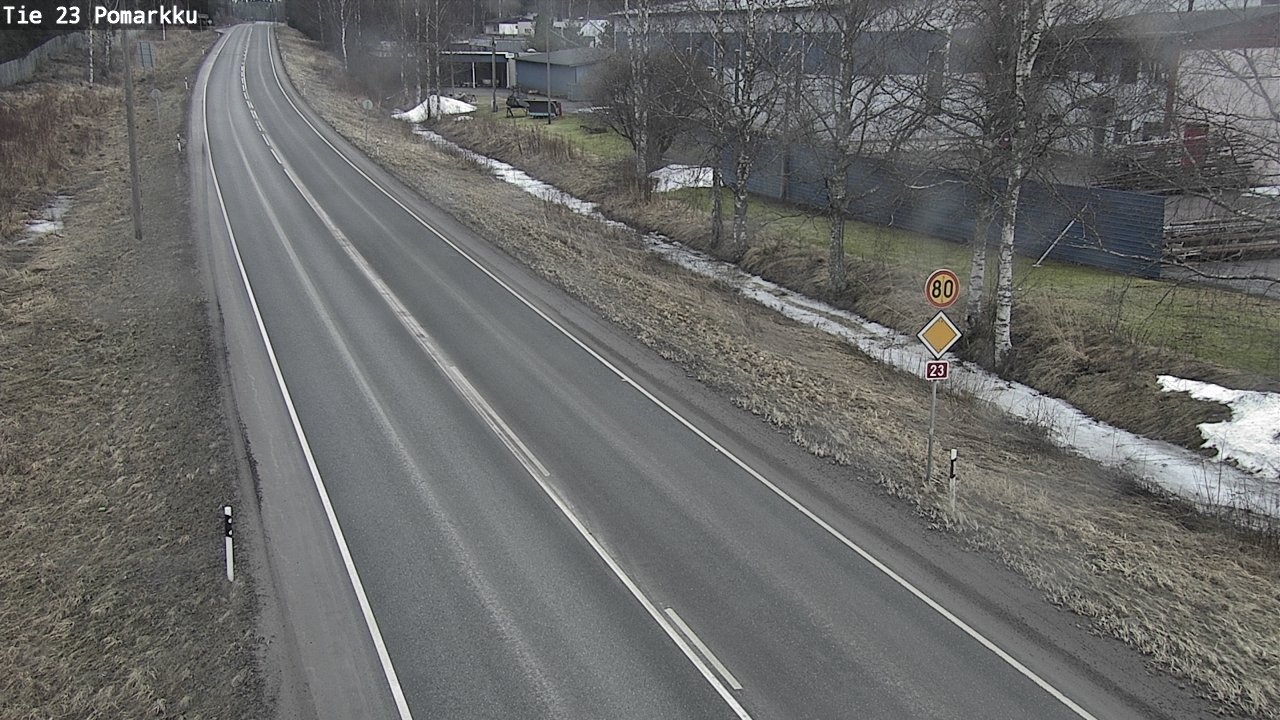 Kelikamerat Kuva Tie 23 Pomarkku, Pomarkku, Satakunta