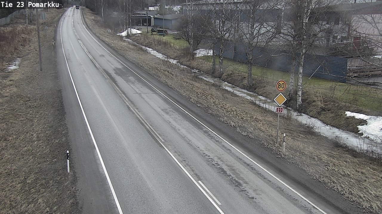 Kelikamerat Kuva Tie 23 Pomarkku, Pomarkku, Satakunta