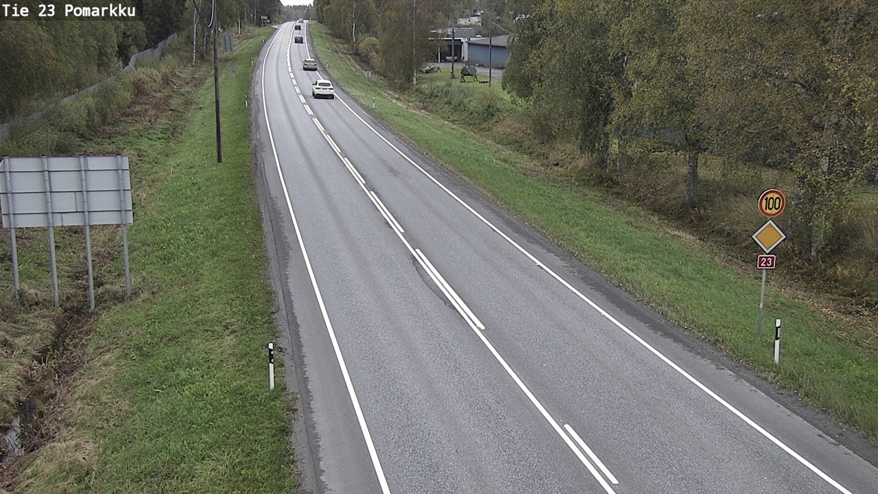 Kelikamerat Kuva Tie 23 Pomarkku, Pomarkku, Satakunta