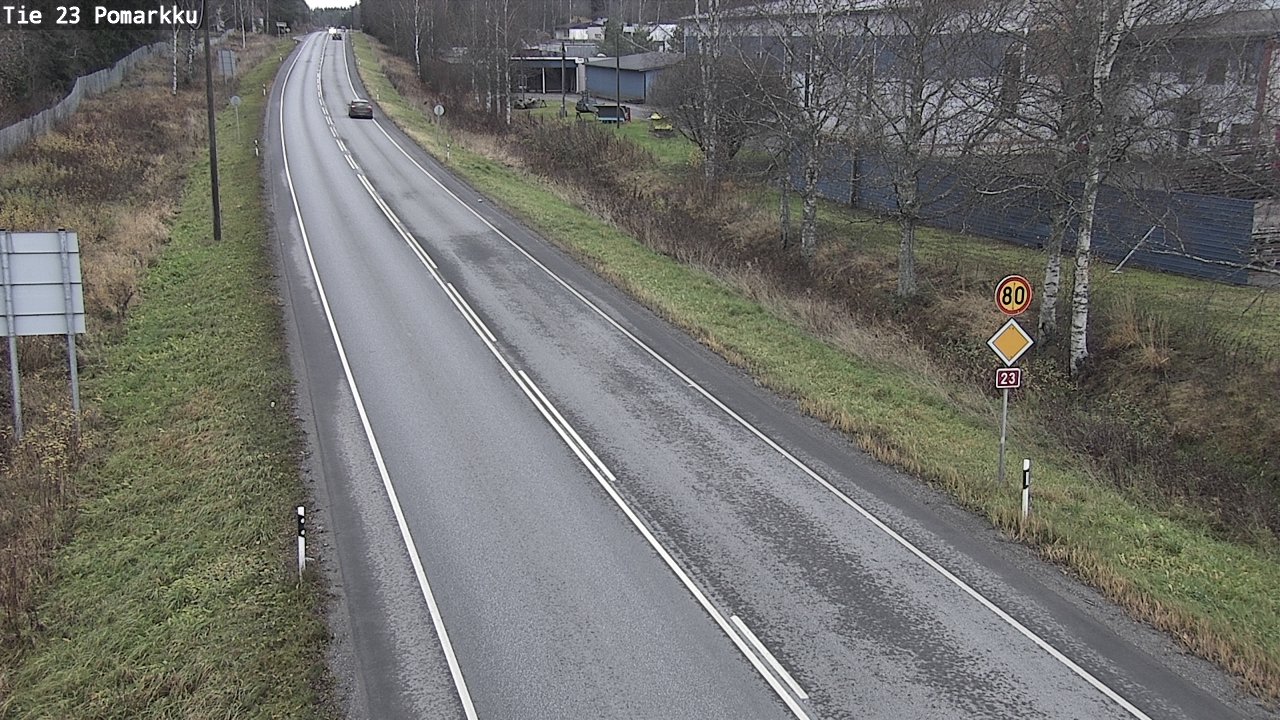 Kelikamerat Kuva Tie 23 Pomarkku, Pomarkku, Satakunta