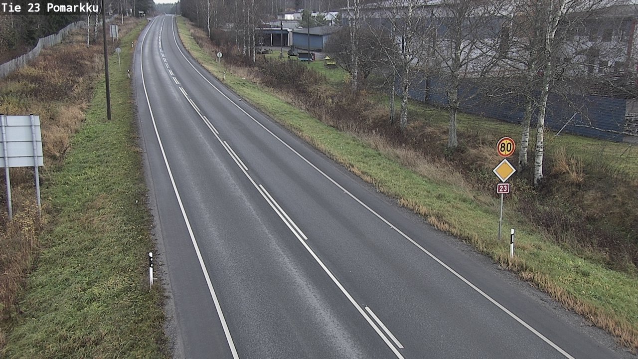 Kelikamerat Kuva Tie 23 Pomarkku, Pomarkku, Satakunta
