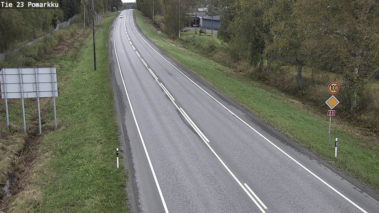Kelikamerat Kuva Tie 23 Pomarkku, Pomarkku, Satakunta
