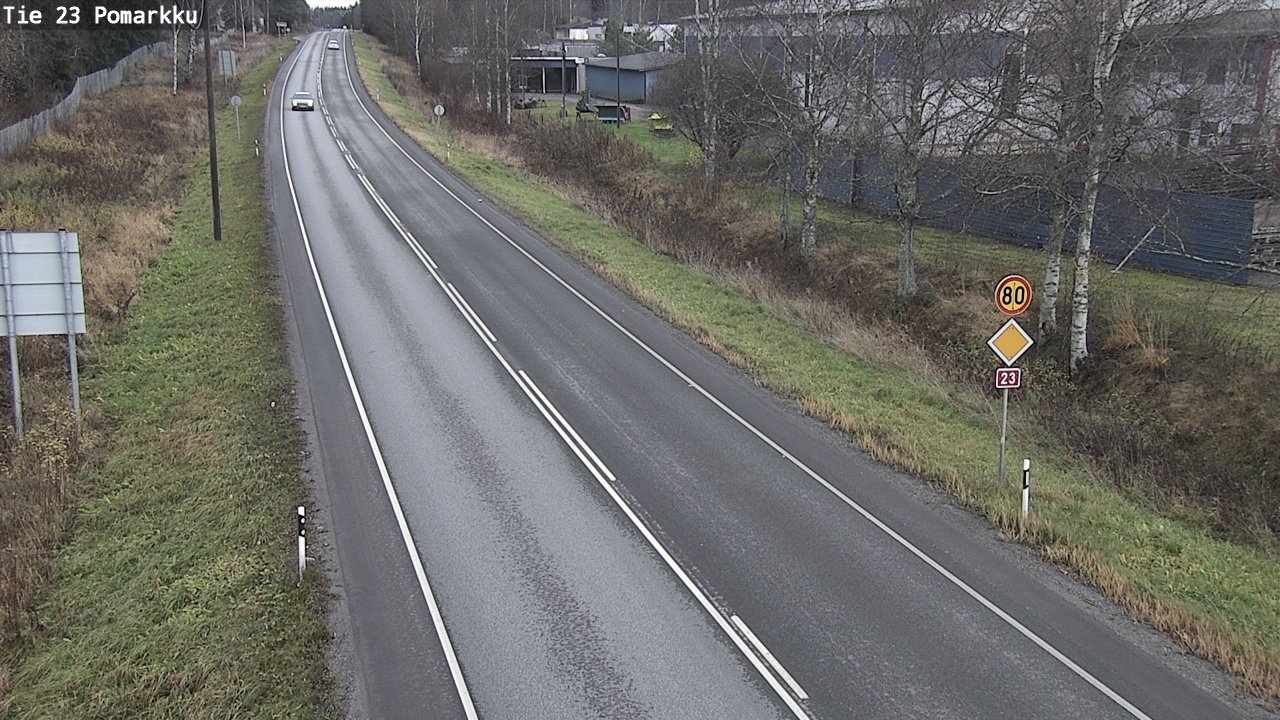 Kelikamerat Kuva Tie 23 Pomarkku, Pomarkku, Satakunta