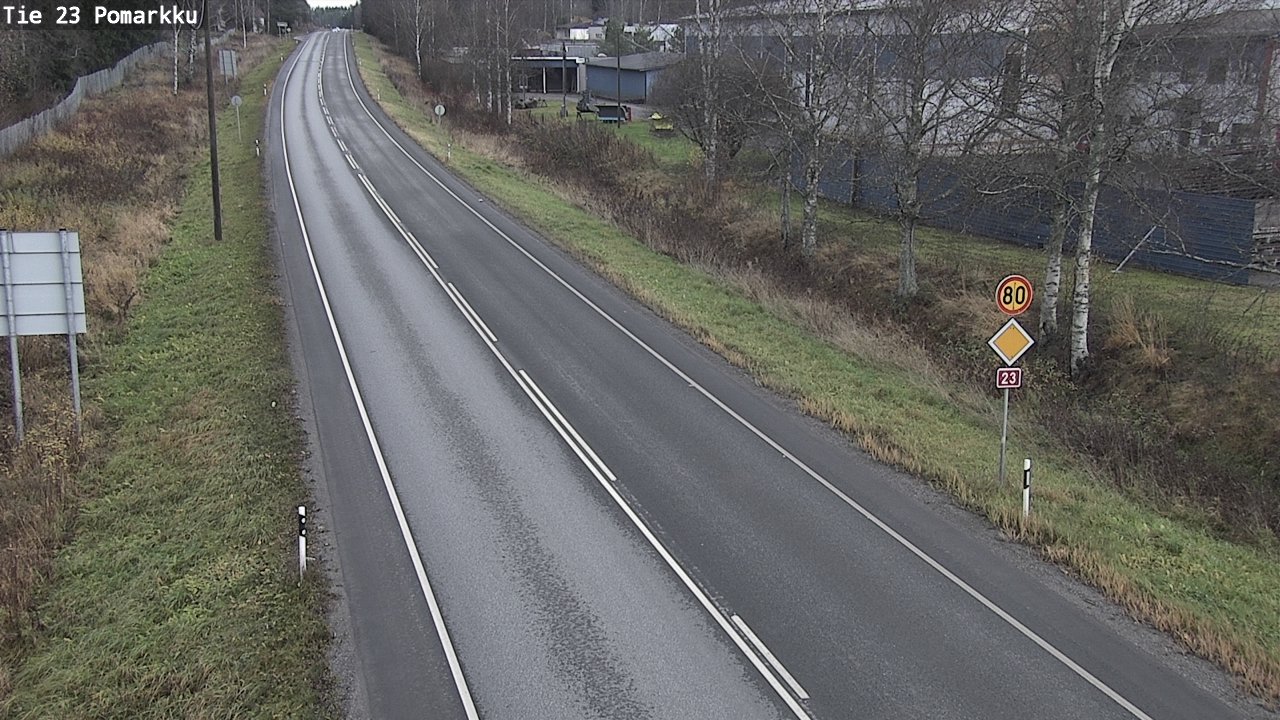 Kelikamerat Kuva Tie 23 Pomarkku, Pomarkku, Satakunta