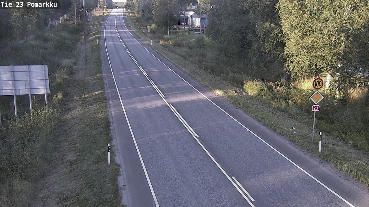 Kelikamerat Kuva Tie 23 Pomarkku, Pomarkku, Satakunta