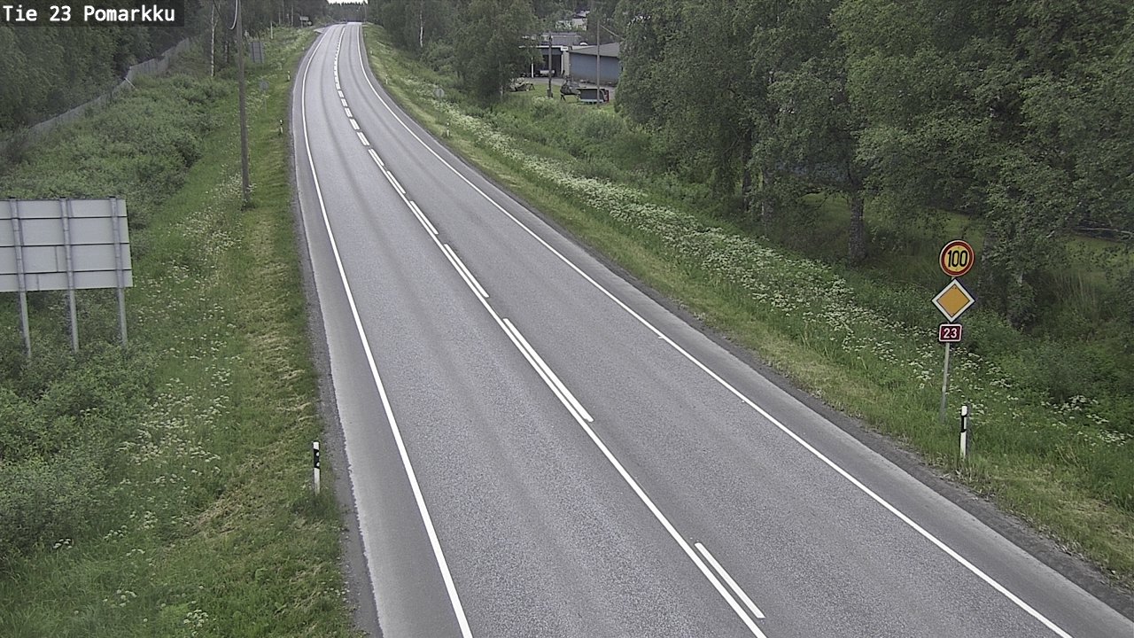 Kelikamerat Kuva Tie 23 Pomarkku, Pomarkku, Satakunta