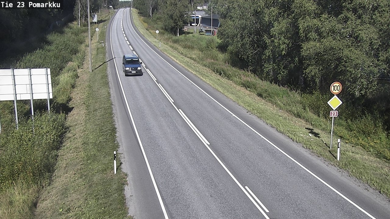 Kelikamerat Kuva Tie 23 Pomarkku, Pomarkku, Satakunta