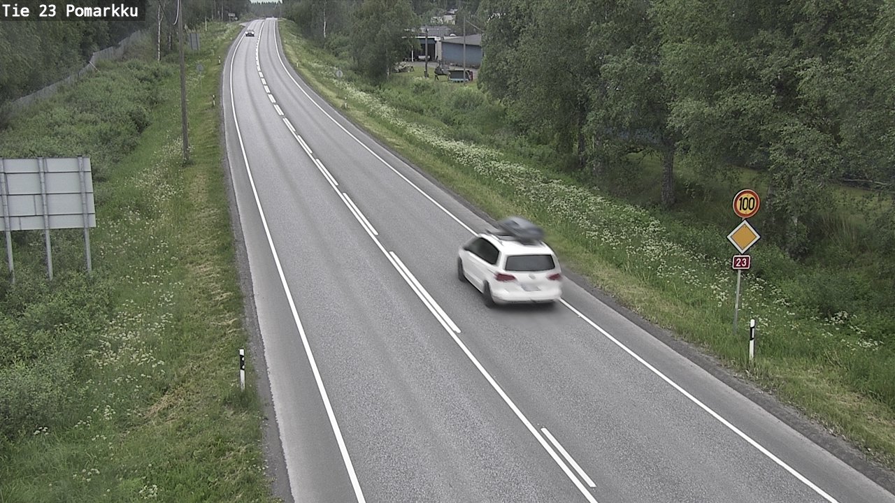 Kelikamerat Kuva Tie 23 Pomarkku, Pomarkku, Satakunta