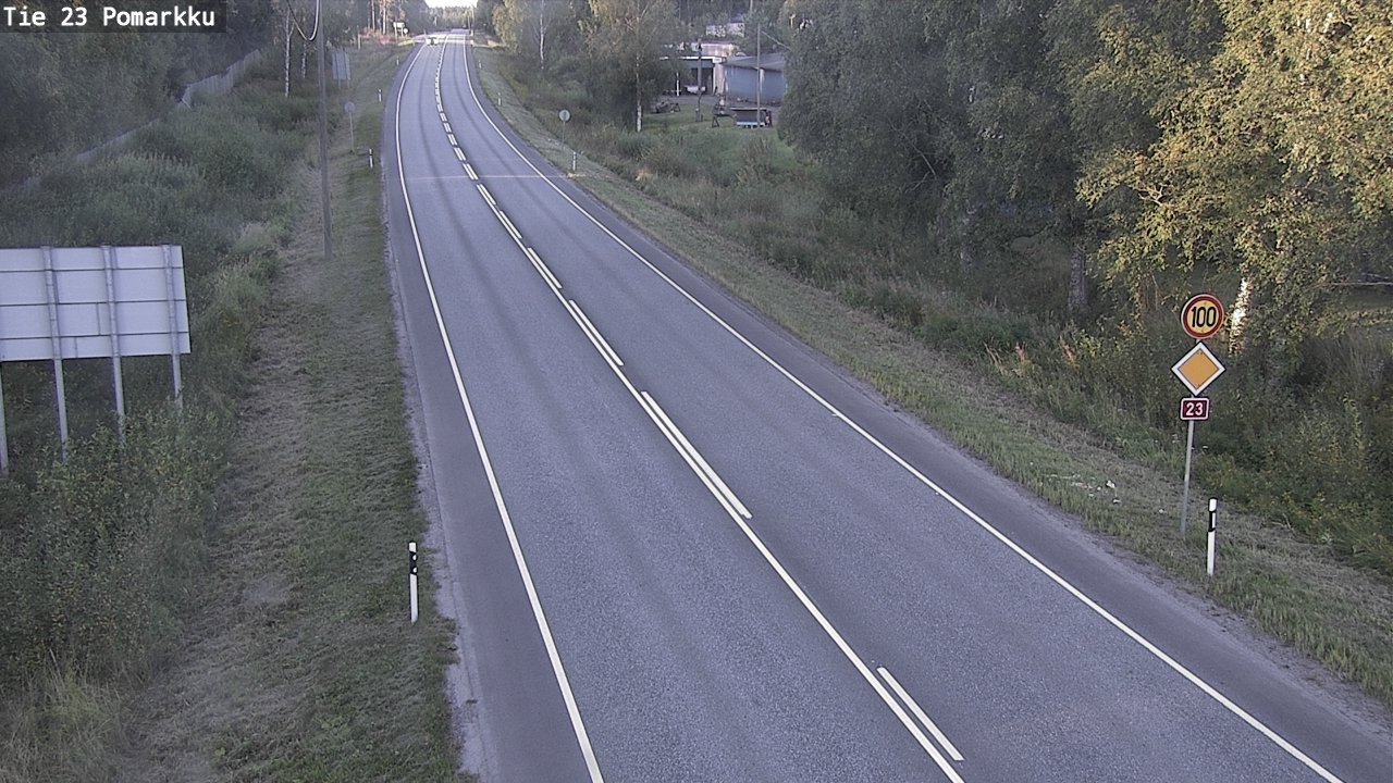 Kelikamerat Kuva Tie 23 Pomarkku, Pomarkku, Satakunta
