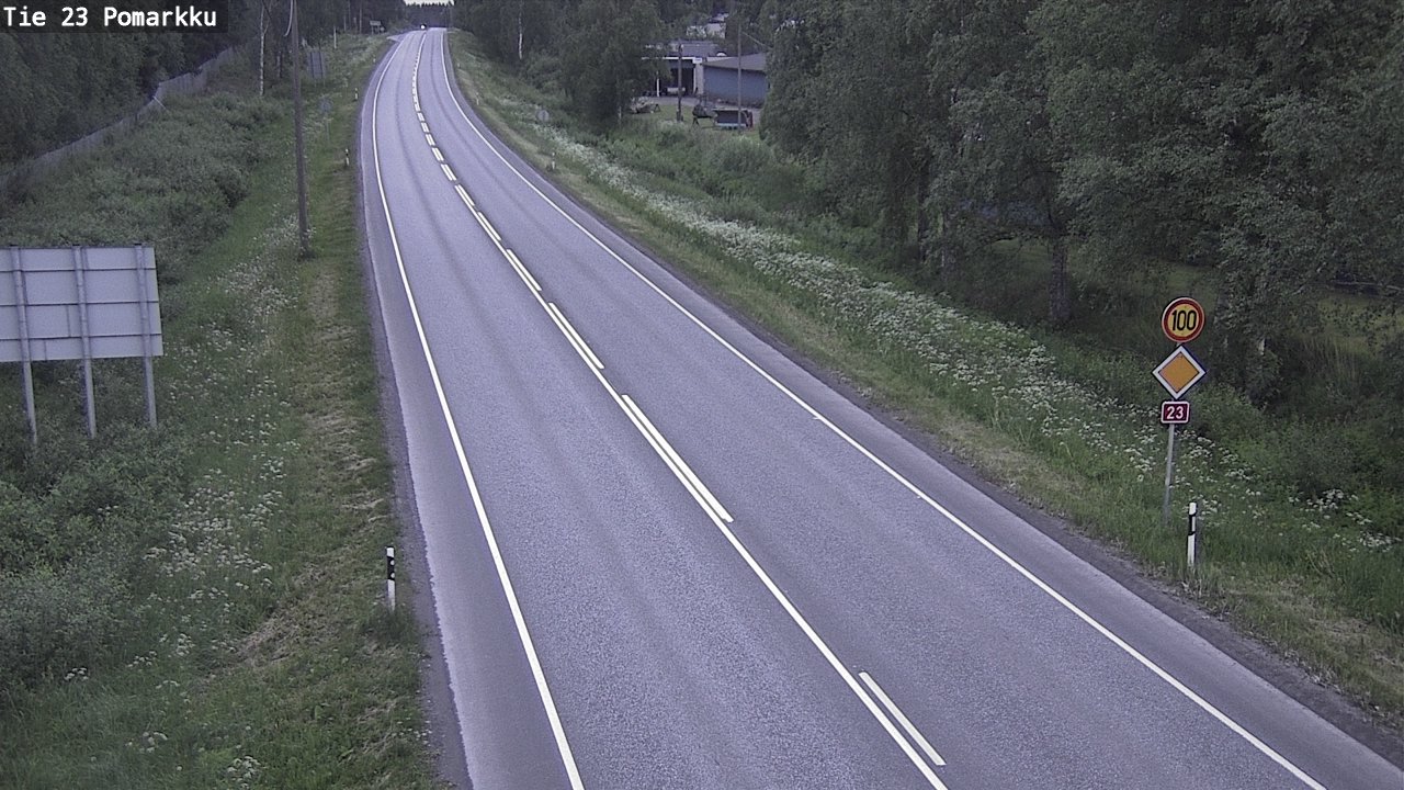 Kelikamerat Kuva Tie 23 Pomarkku, Pomarkku, Satakunta