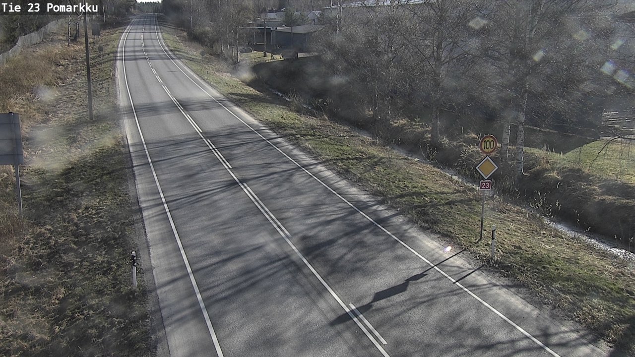 Kelikamerat Kuva Tie 23 Pomarkku, Pomarkku, Satakunta