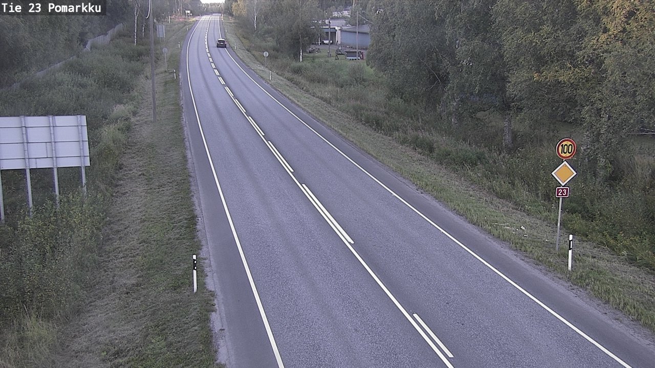 Kelikamerat Kuva Tie 23 Pomarkku, Pomarkku, Satakunta