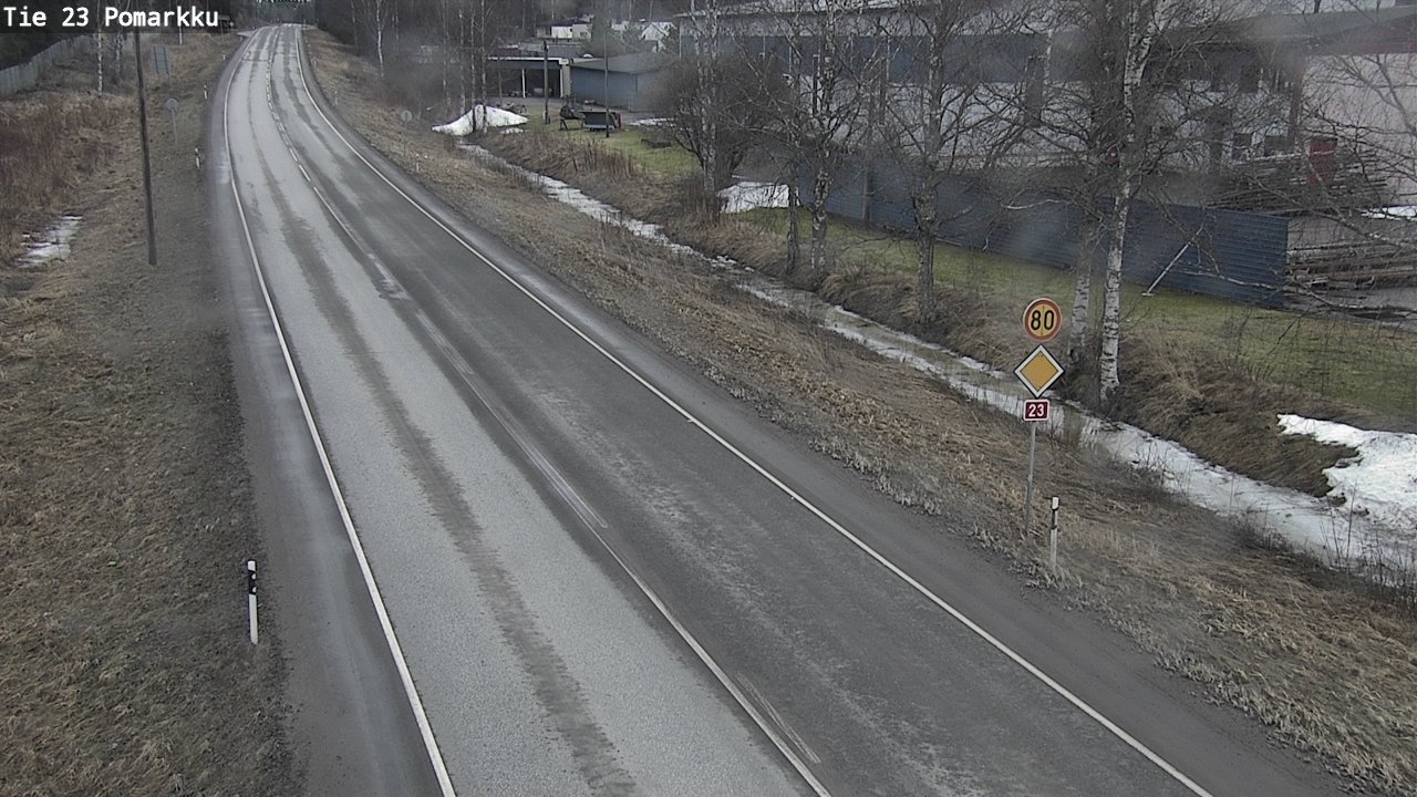 Kelikamerat Kuva Tie 23 Pomarkku, Pomarkku, Satakunta