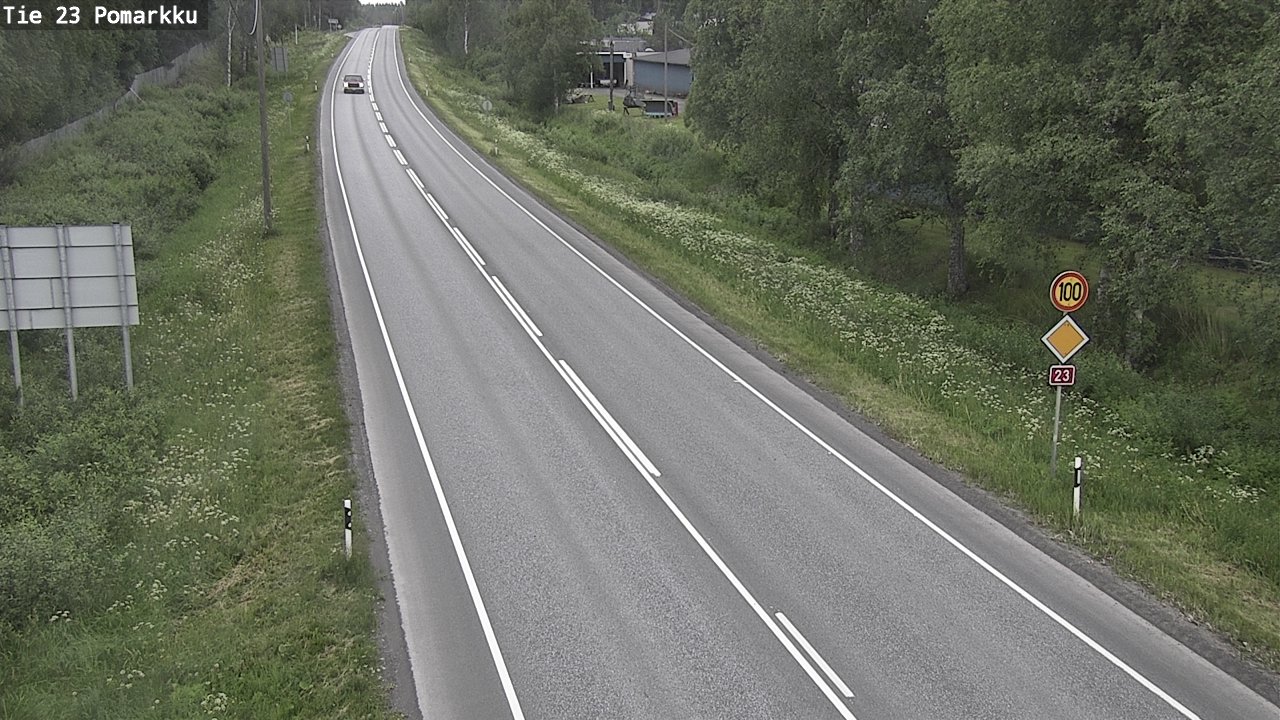 Kelikamerat Kuva Tie 23 Pomarkku, Pomarkku, Satakunta